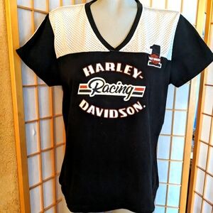 Harley Davidson racing top, XL